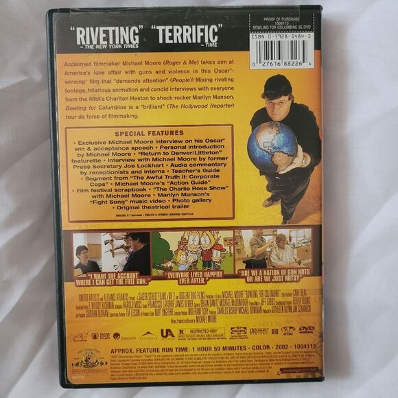 Bowling for Columbine DVD - Picture 2 of 2
